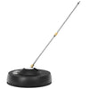 16-inch pressure washer attachment with quick-connect wands for efficient cleaning of large surfaces like patios and.