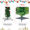 6 feet artificial cactus Christmas tree with LED lights and sturdy iron stand, perfect for festive home decoration.