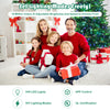 Pre-lit 7ft artificial Christmas tree with 540 LED lights and app control for customizable lighting modes.