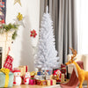 Slim Artificial Christmas Pencil Tree with PVC Needles and Folding Metal Stand-5' - Gallery View 1 of 12