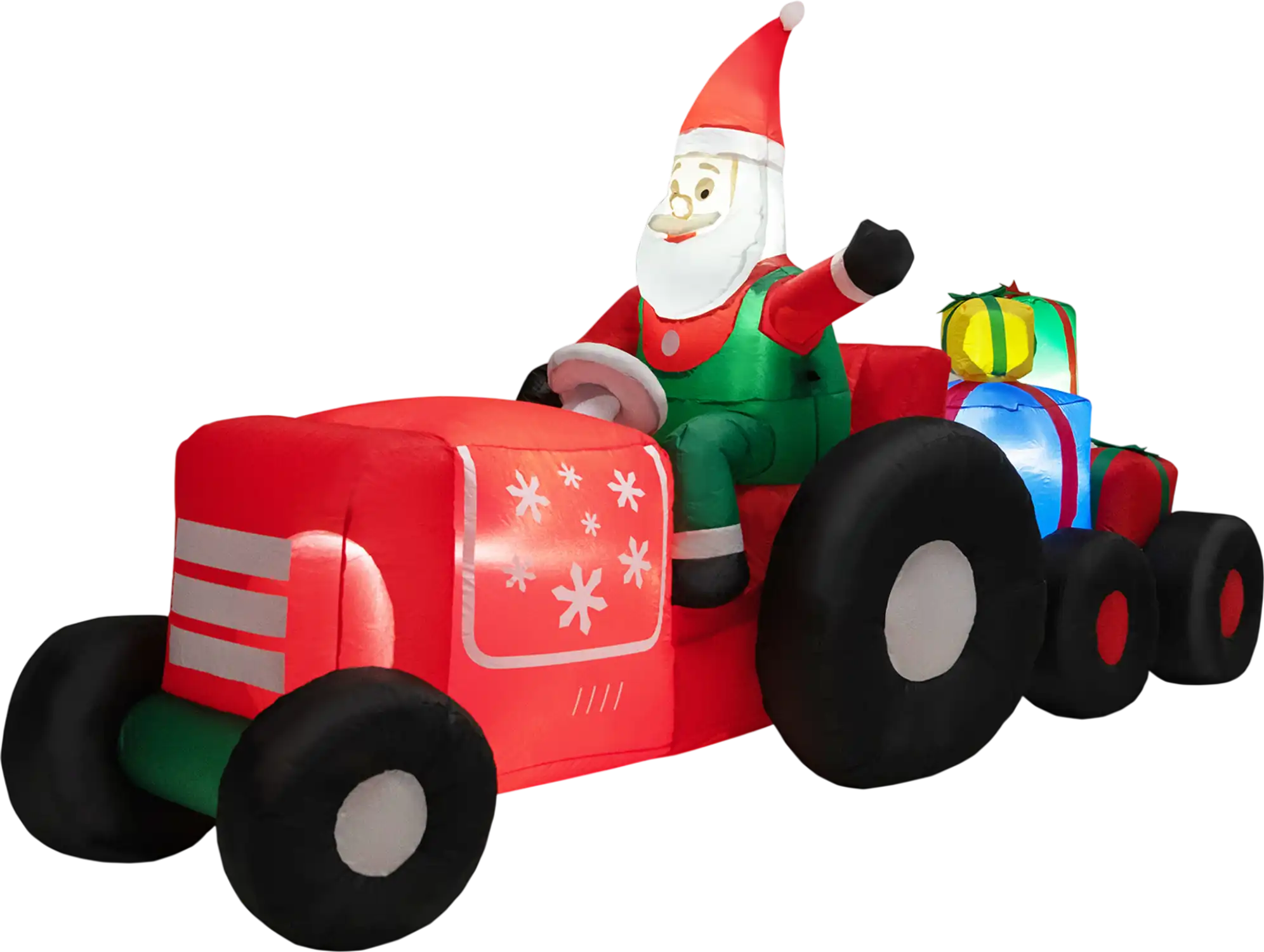 Costway 9' Christmas Inflatable Santa Claus Decoration with Gifts 73428169 New