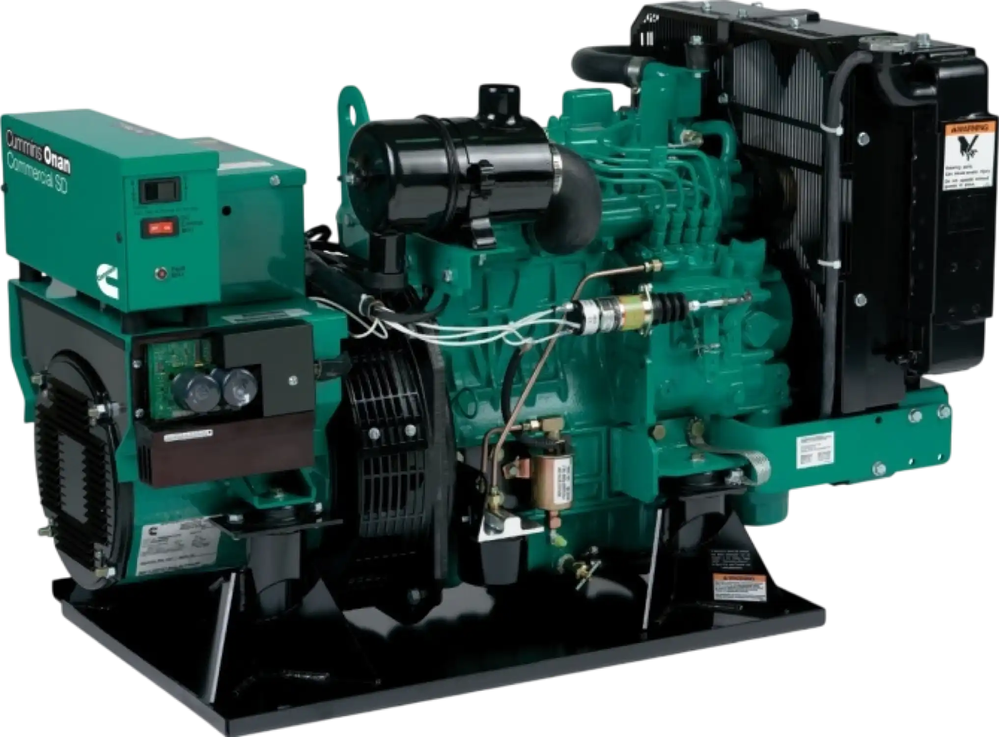 Cummins Onan SD 7500 7.5kW Generator 7.5HDKAL-1 Commercial Mobile Diesel Single Phase 120V/240V New