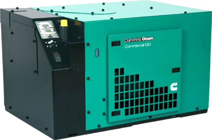 Cummins Onan QD 5000 5kW Generator 5HDKBC-2860 Commercial Mobile Diesel Single Phase 120V New