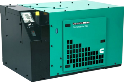Cummins Onan QD 5000 5kW Generator 5HDKBC-2861 Commercial Mobile Diesel Single Phase 120V/240V New