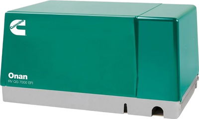 Cummins Onan QG 7000 7.0kW RV Generator 7HGJAA-8308 EFI Gas Single Phase 120V Air Cooled EVAP New