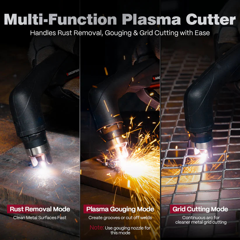 Arccaptain CUT65 MP Plasma Cutter Non-HF with CNC Interface 120/240V App Control New