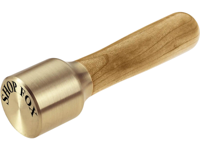 Shop Fox D2809 Mallet Brass Head 8 oz New