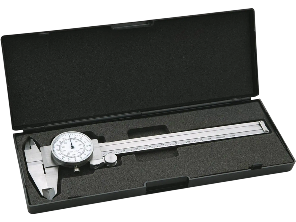 Shop Fox D3208 - 6" Fractional Dial Caliper