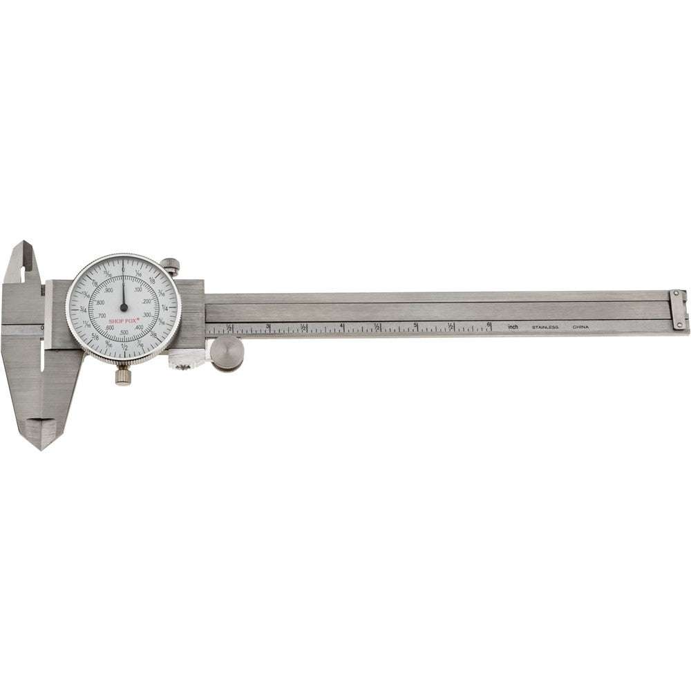 Shop Fox D3208 - 6" Fractional Dial Caliper