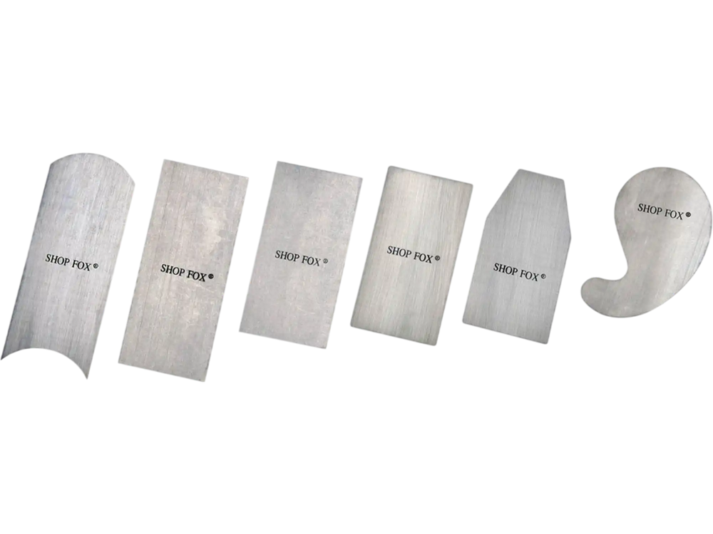 Shop Fox D3294 - 6 Pc. Scraper Set
