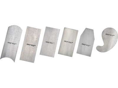 Shop Fox D3294 Scraper Set 6 Pc New