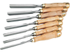 Shop Fox D3780 - Gouge Chisel Set, 7 Pc.