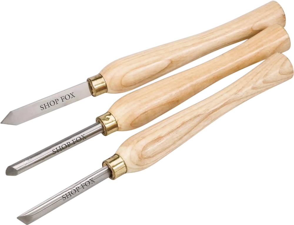 Shop Fox D3782 - Lathe Chisel Set, 3 pc.