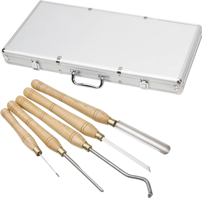 Shop Fox D3788 Chisels & Gouges Lathe Chisel Set 5-Pc New