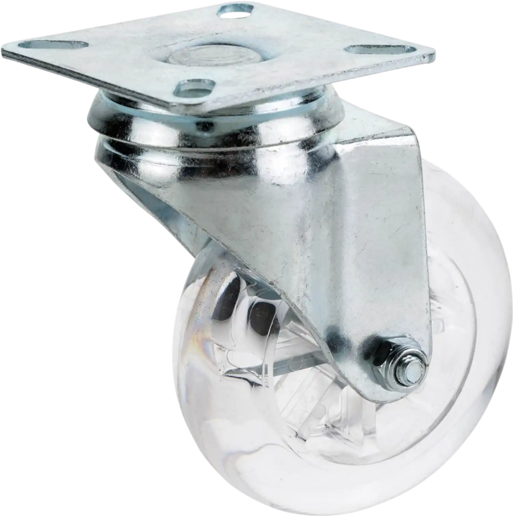 Shop Fox D4540 - 3" Non-Marring Swivel Caster, Plate Mount