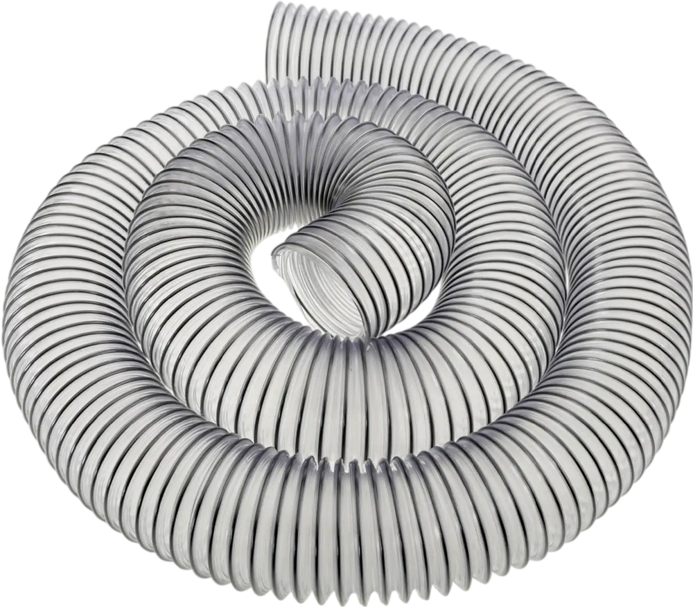 Shop Fox D4555 - 2-1/2" x 10' Clear Wire Reinforced Hose