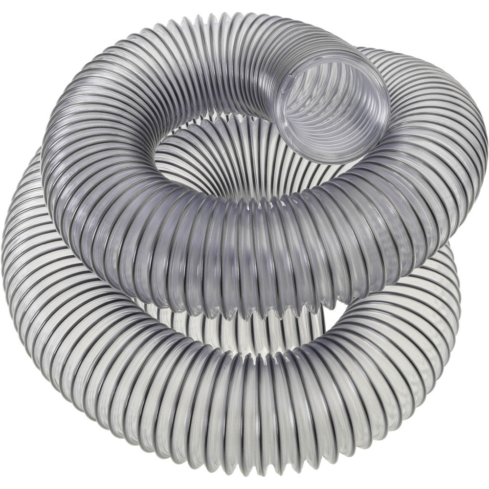 Shop Fox D4555 - 2-1/2" x 10' Clear Wire Reinforced Hose