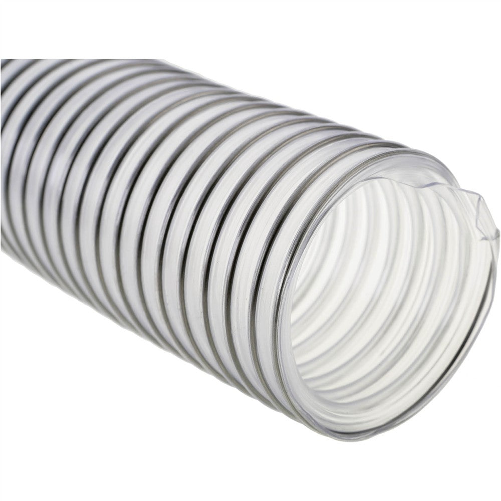 Shop Fox D4555 - 2-1/2" x 10' Clear Wire Reinforced Hose