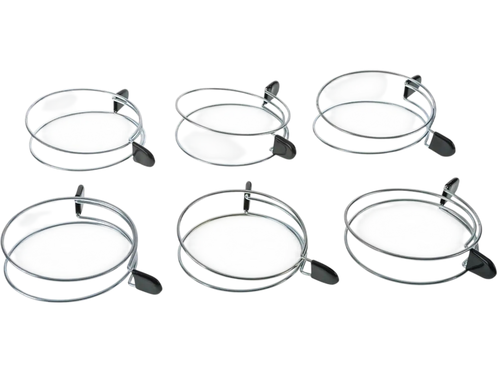 Shop Fox D4571 - 6" Double-Loop Squeeze Hose Clamp, 6 Pk.
