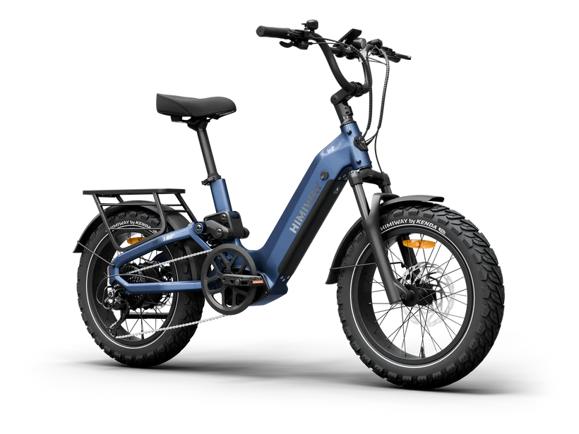 Himiway D5 2.0 Electric Bike 20" 70 Mile Range 28 MPH Step Thru 48V 750W New