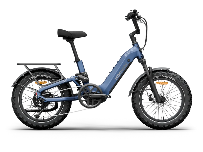 Himiway D5 2.0 Electric Bike 20" 70 Mile Range 28 MPH Step Thru 48V 750W New
