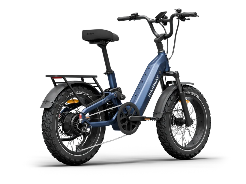 Himiway D5 2.0 Electric Bike 20" 70 Mile Range 28 MPH Step Thru 48V 750W New