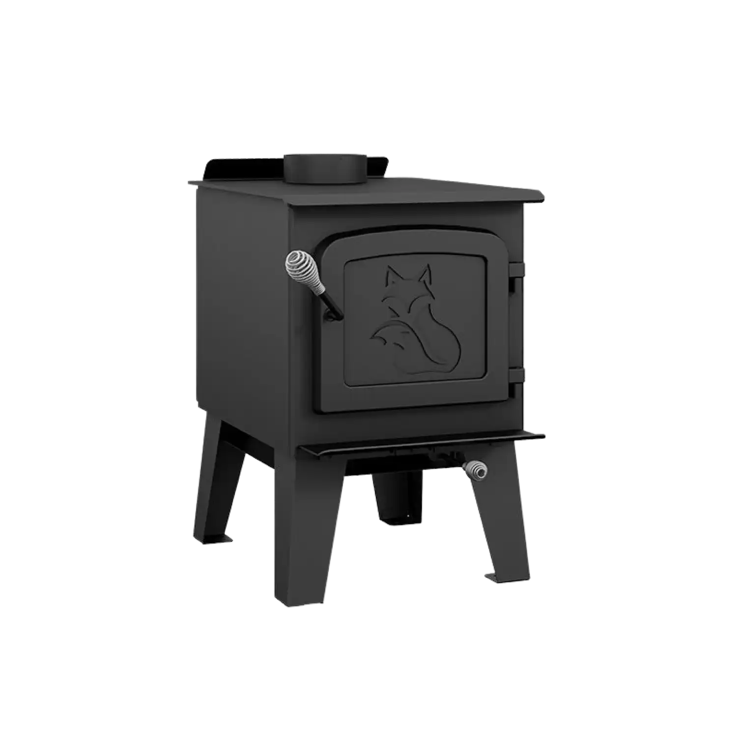 Drolet Fox EPA Certified 1,200 Sq. Ft. Free Standing Wood Stove New