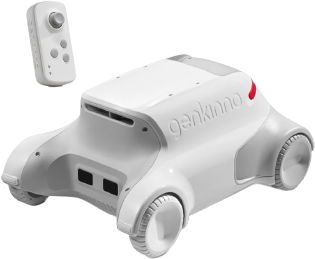 Genkinno P1 Cordless Robotic Pool Cleaner for Above and In Ground Pools White New