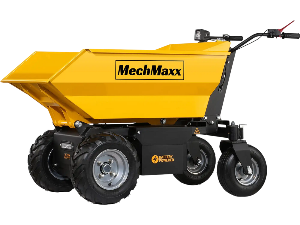 1100lb Loading 1000W DC Motor 48V Battery Powered Hydraulic Tipping Dump Cart,  EH50