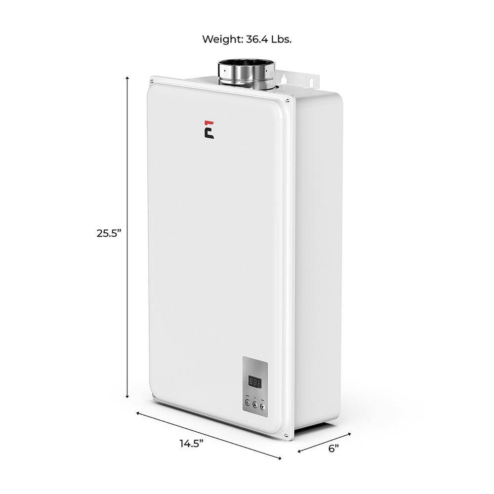 Eccotemp 6.8GB-ING Builder Series Tankless Water Heater Natural Gas 6.8 GPM Indoor Open Box