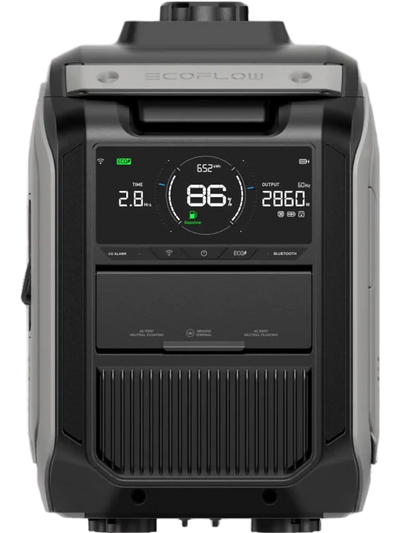 EcoFlow 2000W/3000W Smart Generator 3000 Dual Fuel Gas Propane Electric Start App Control CO Sensor New
