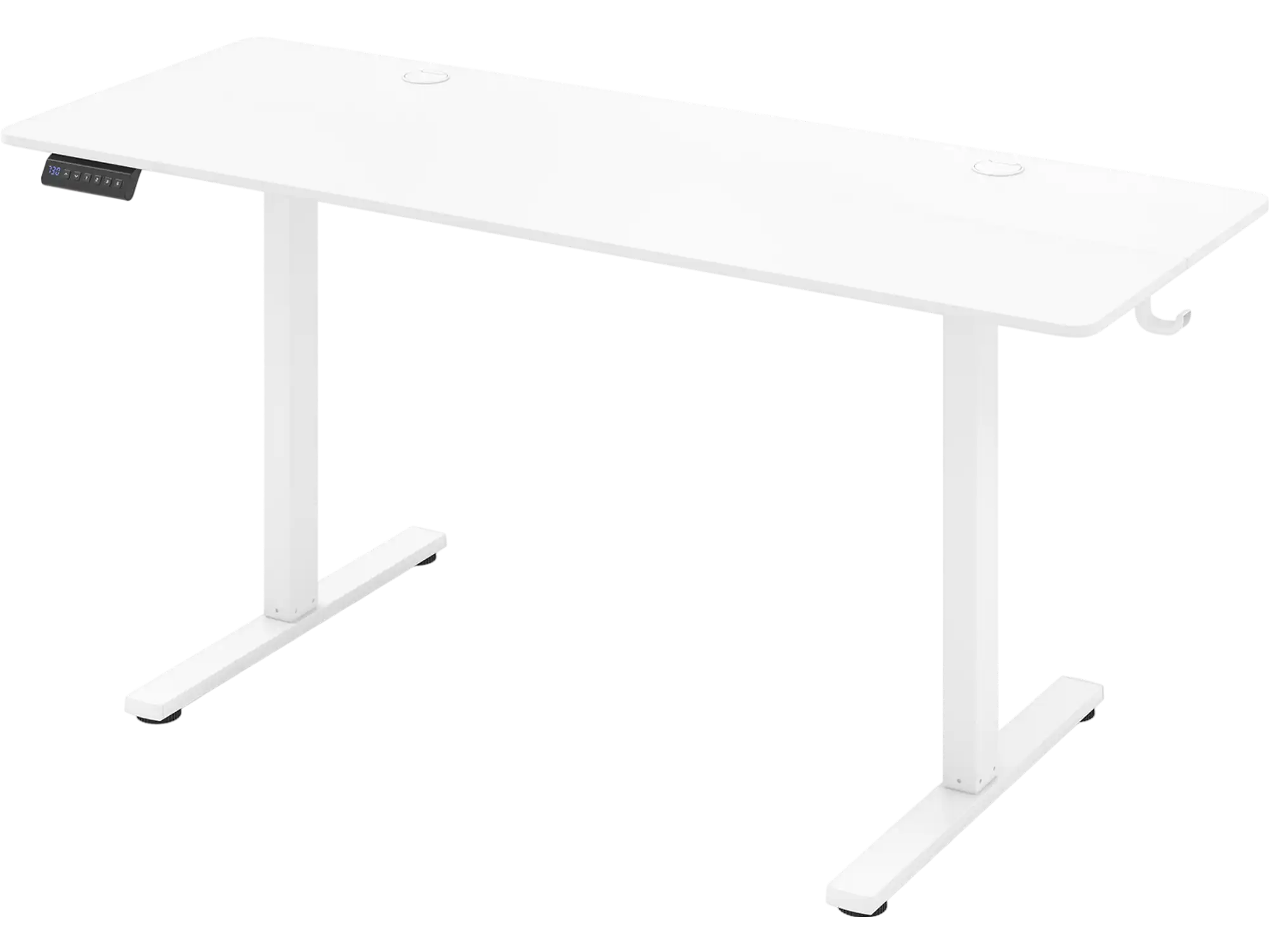 Costway Electric Standing Desk 3 Memory Heights 2 Hooks 971652483 New