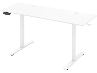 Costway Electric Standing Desk 3 Memory Heights 2 Hooks 971652483 New