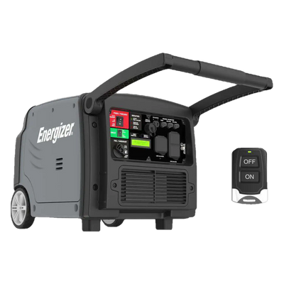 Energizer EZV3200P 3200W Gas Powered Inverter Generator with Remote Start New