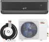 GreyVolt Series Energy Star Certified 12000 BTU 21 SEER2 208-230V Mini Split Air Conditioner and Heater Gray