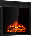 22.5 Inch Electric Fireplace Insert Freestanding and Recessed Heater