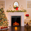 22.5-inch electric fireplace insert with realistic flames, logs, and classic design, perfect for home decoration and.