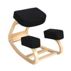 Ergonomic Kneeling Chair Rocking Office Desk Stool Upright Posture-Black - Gallery View 1 of 9