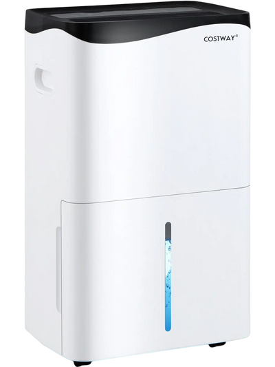Costway 100-Pint Smart App Alexa Home Basement Dehumidifier 71049532 New