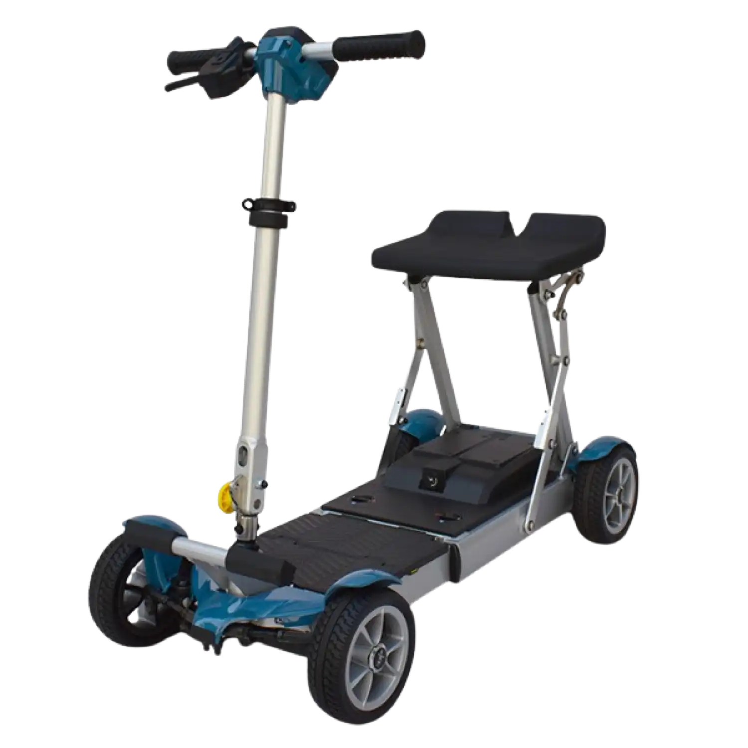 EV Rider Gypsy Q2 Folding Scooter 46 pounds Blue New