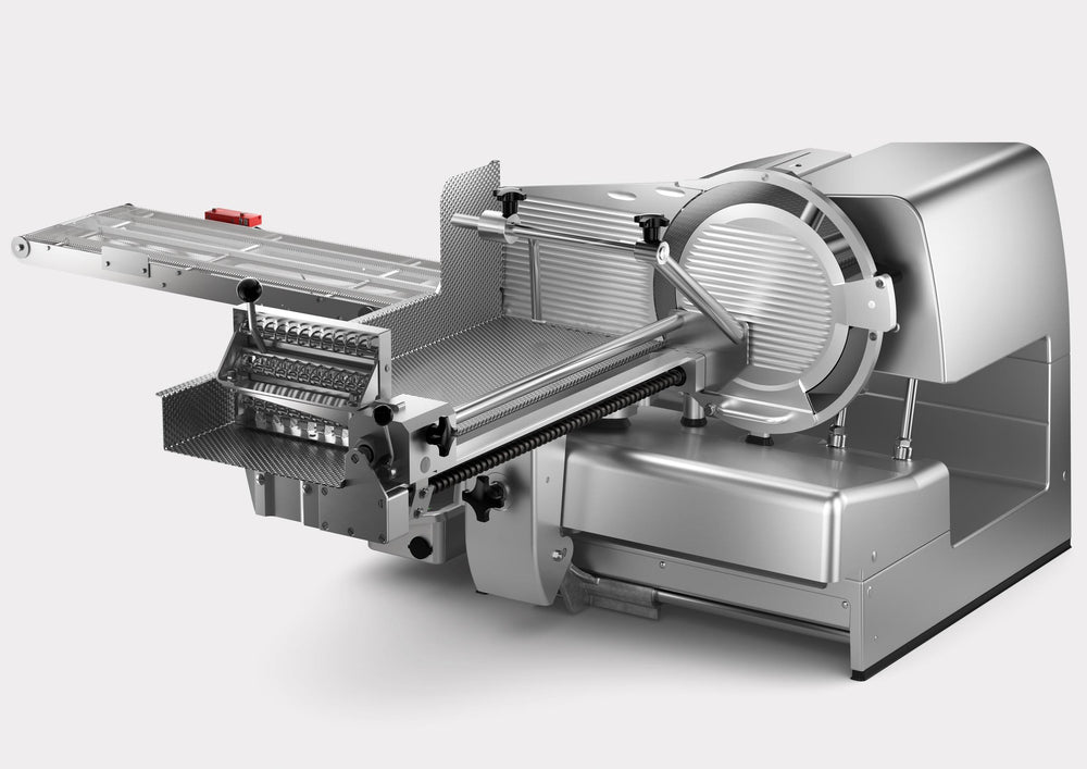 Bizerba Industrial Automatic Slicer with 5-Portion Transport Conveyor VSI330FTC-400 New