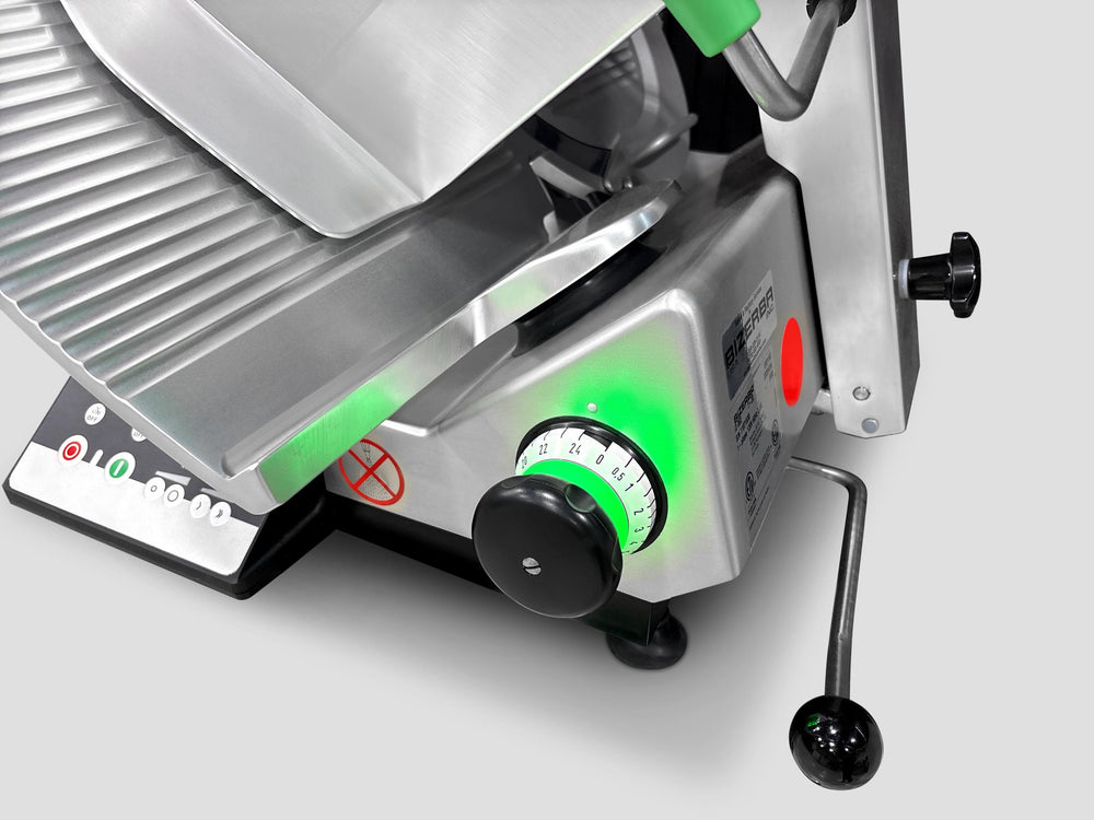Bizerba Automatic Meat Slicer Gravity Feed Safe Blade Removal 13" Blade 1/2 HP GSPSBRHDI90 New