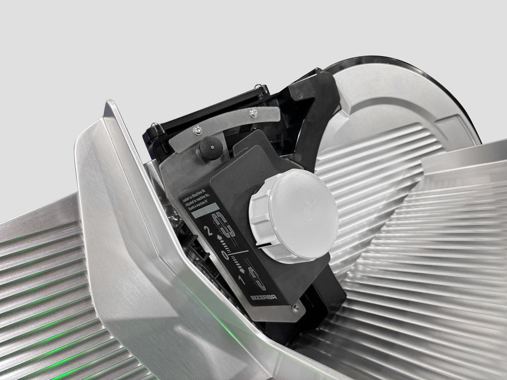Bizerba Automatic Meat Slicer Gravity Feed Safe Blade Removal 13" Blade 1/2 HP GSPSBRHDI90 New