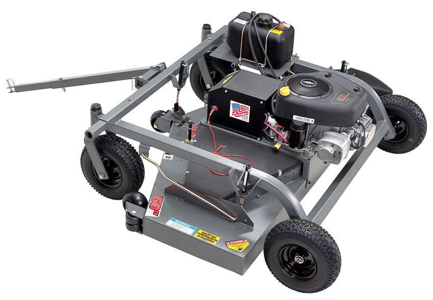 Swisher FC15560BS Tow-Behind Trail Mower 60" Fast Finish 15.5 HP Electric Start Scratch and Dent