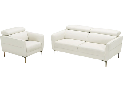 Costway Modern Sofa Set Adjustable Headrest 26731598 New