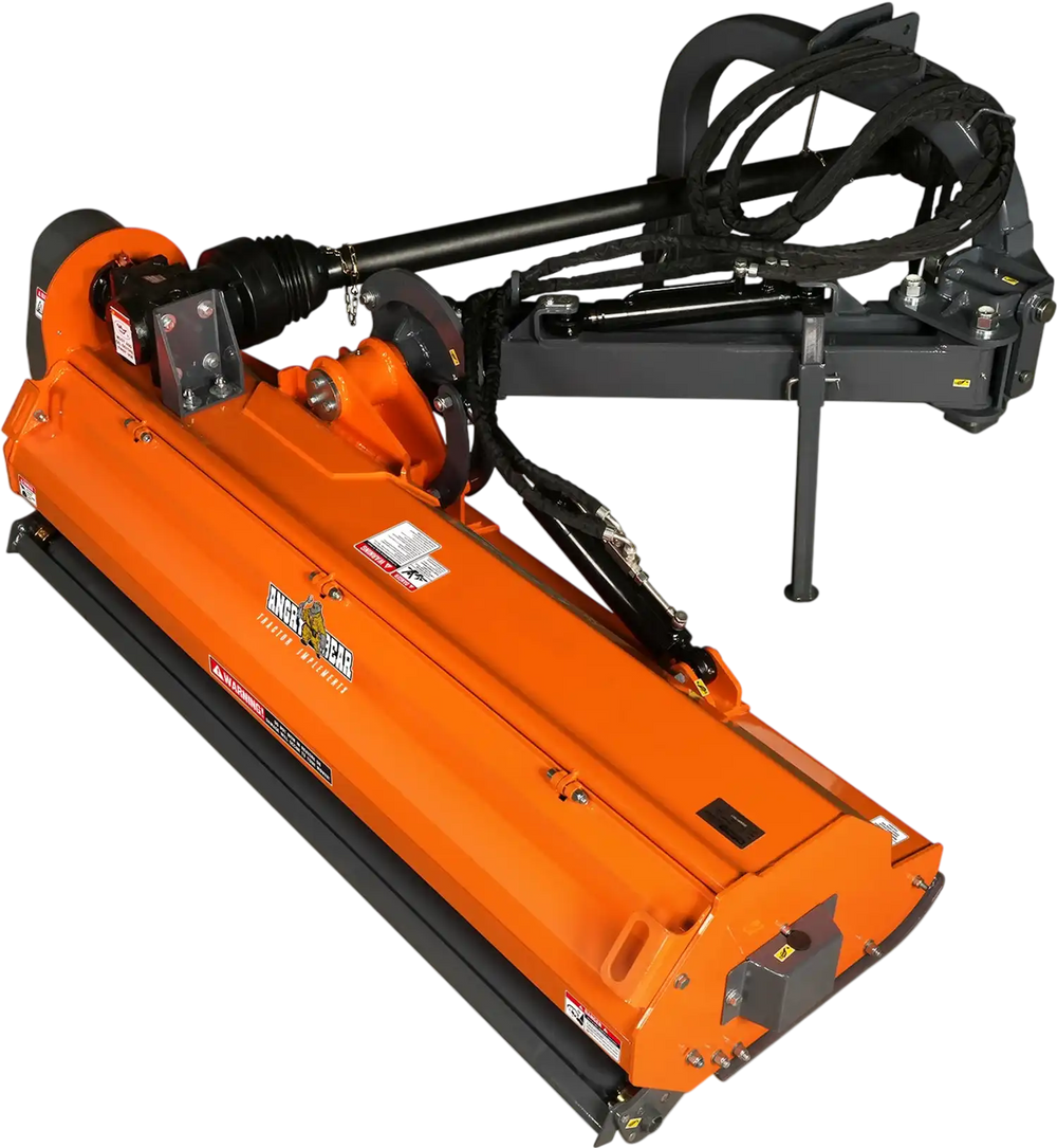 72" Heavy Duty Offset Ditch Bank Flail Mower,  90° Tilt,  70-100 HP Tractor,  3-Point Hitch,  PTO Driven,  VAM72