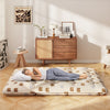 Foldable Futon Mattress with Washable Cover and Carry Bag for Camping-Queen Size - Gallery View 1 of 10