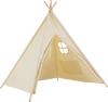 Foldable Kids Canvas Teepee Play Tent