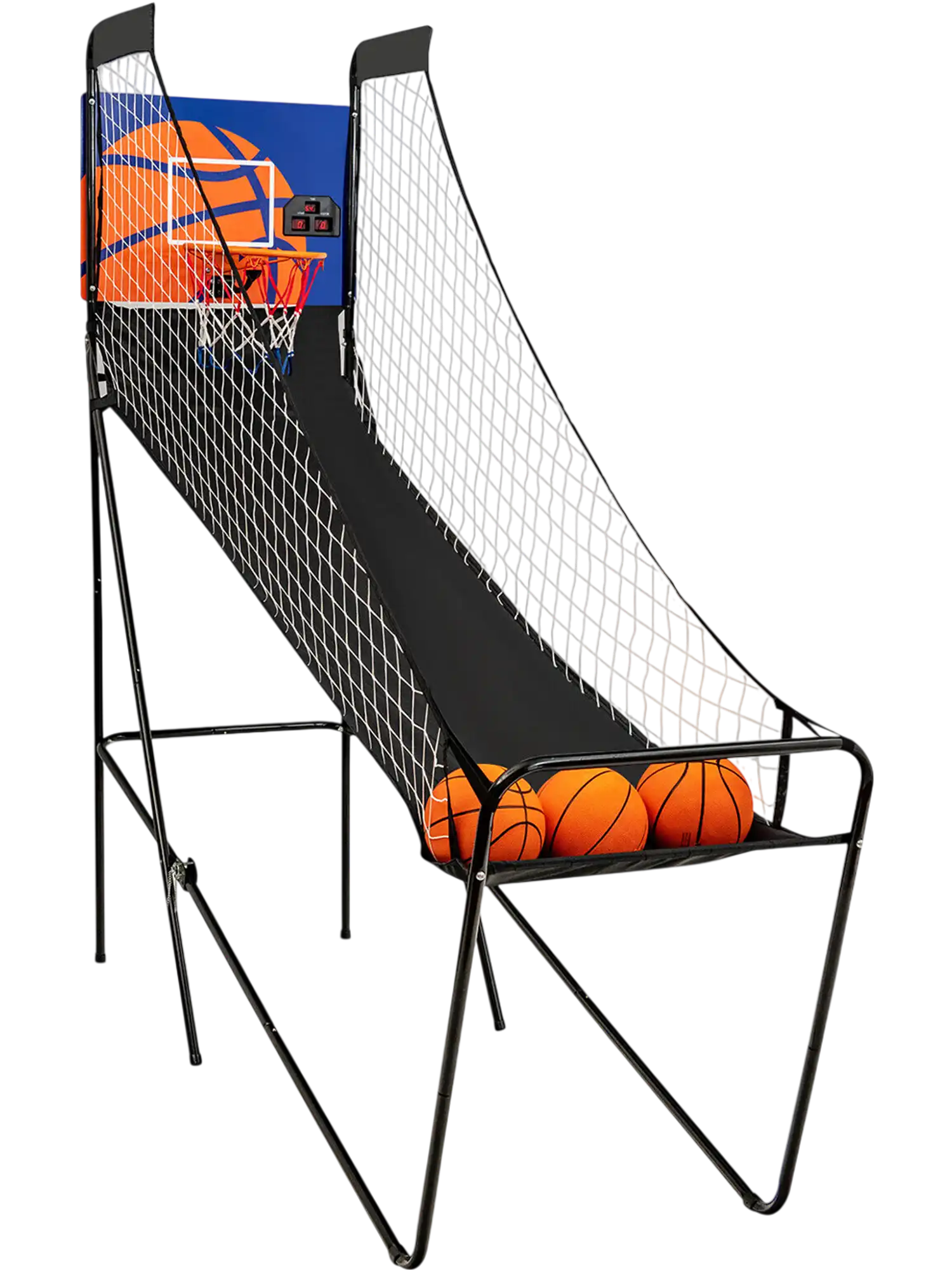Costway Foldable Single Shot Basketball Arcade Game Electronic Scorer 75138604 New