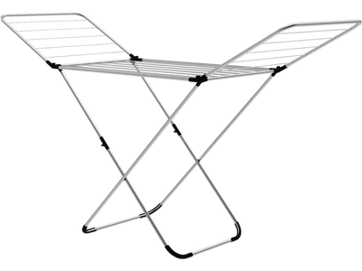 Costway Folding Clothes Drying Rack Adjustable Wings Indoor Outdoor 91543682 New